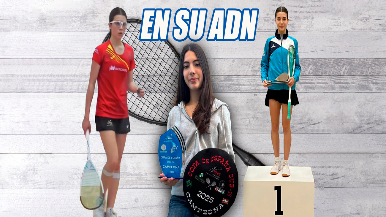 Andrea González Liaño, la reina del squash