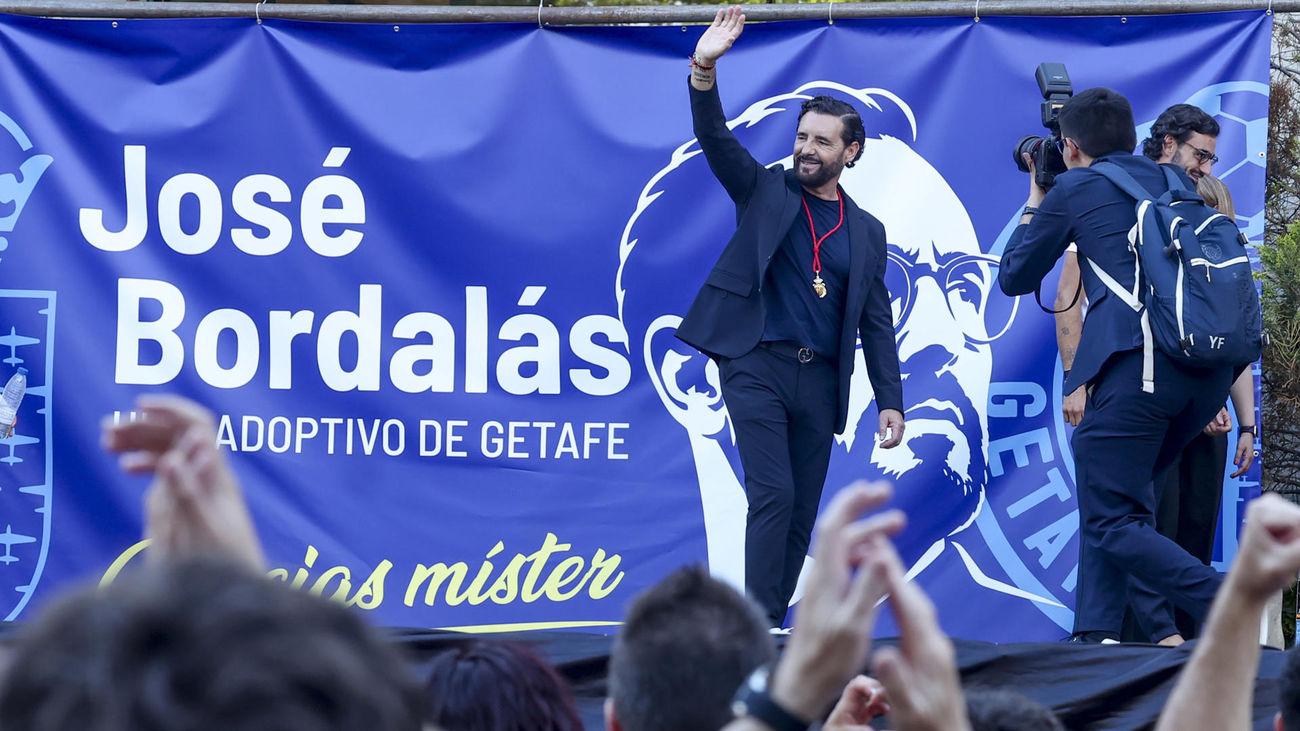 Bordalás, 'Hijo Adoptivo de Getafe': "Jamás podré contar mi vida sin el Getafe y sin la ciudad de Getafe"