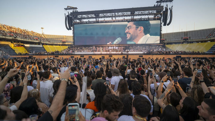Concierto de Bad Bunny en Barcelona
