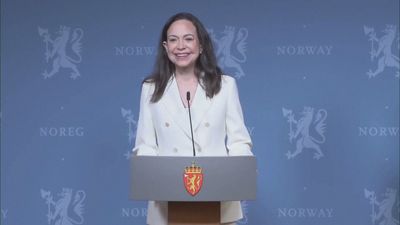María Corina Machado anuncia su candidatura presidencial  en "unas elecciones limpias y libres" en Venezuela