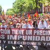 Miles de personas marchan en  Madrid para pedir la dimisión de Sánchez y elecciones