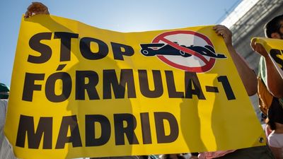 Vecinos de Hortaleza sale a la calle para denunciar el impacto del circuito de Fórmula 1 en el barrio