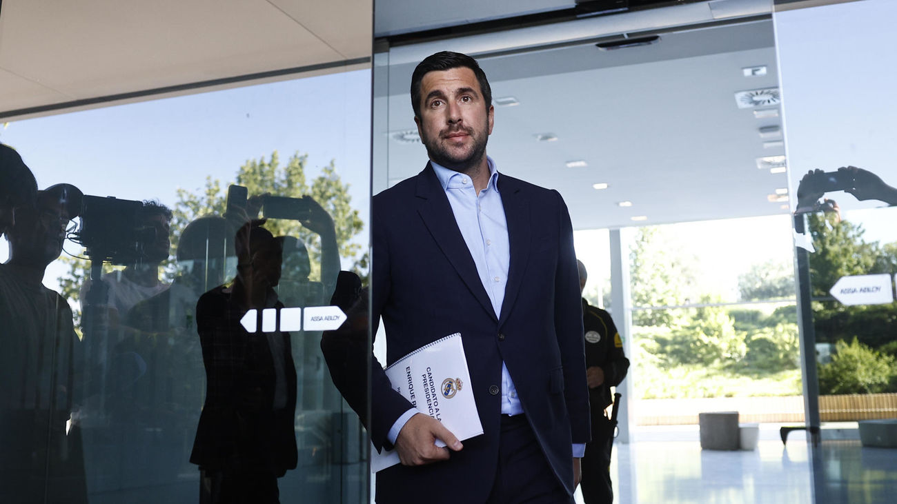 Enrique Riquelme, candidato a presidencia del Real Madrid