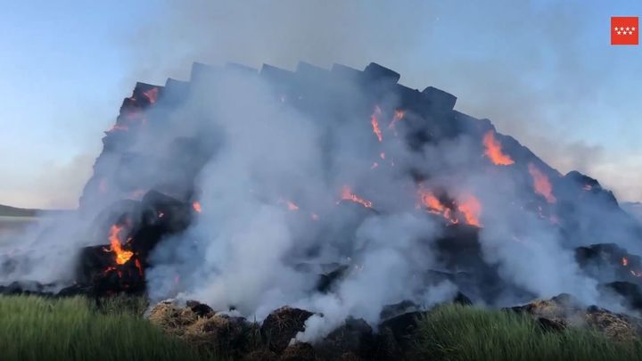 Incendio en Camarma de Esteruelas