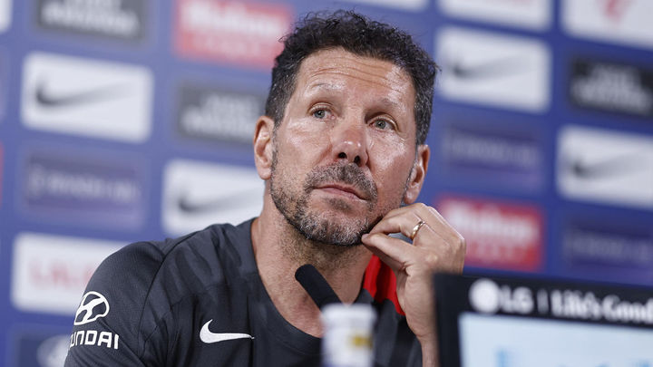 Simeone:  "La temporada del Atlético es entre buena y muy buena"
