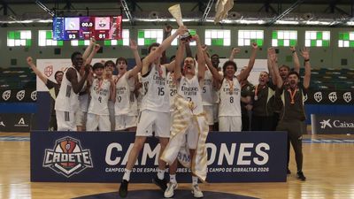 Oro para el Real Madrid, bronce para el Estudiantes en el Campeonato de España Cadete
