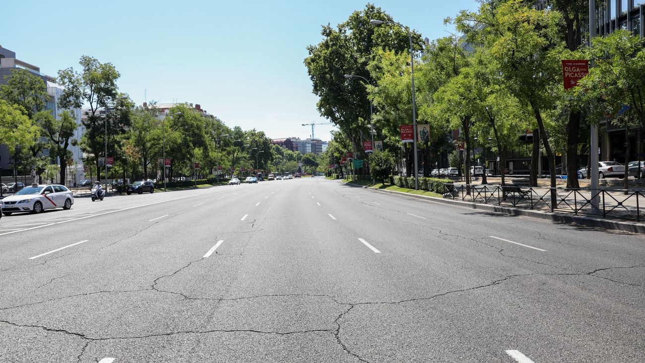 Madrid retrasa a esta medianoche los cortes de tráfico en Castellana por la visita del Papa