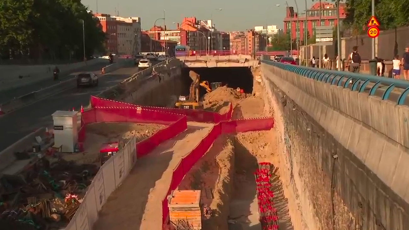 Finalizadas las excavaciones de los túneles de soterramiento de la A-5 en ambos sentidos de circulación