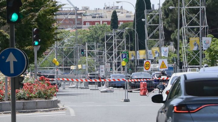 Corte de carriles para el montaje