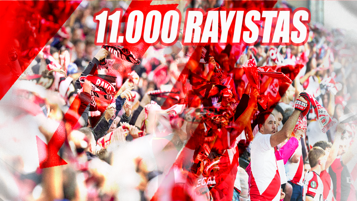 Desembarco rayista en Leipzig con más de 11.000 aficionados