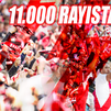 Desembarco rayista en Leipzig con más de 11.000 aficionados