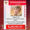 Se busca a Izan, un menor de 12 años desaparecido en Aranjuez