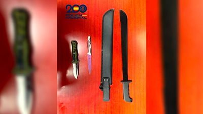 Nueve detenidos tras participar en una pelea de bandas con machetes en Carabanchel