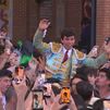 Puerta Grande para Julio Méndez en su presentación en Madrid