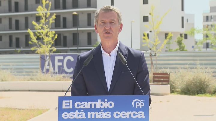 Feijóo reprocha a los socios de Sánchez que sostengan al Gobierno "más sucio" de la democracia española
