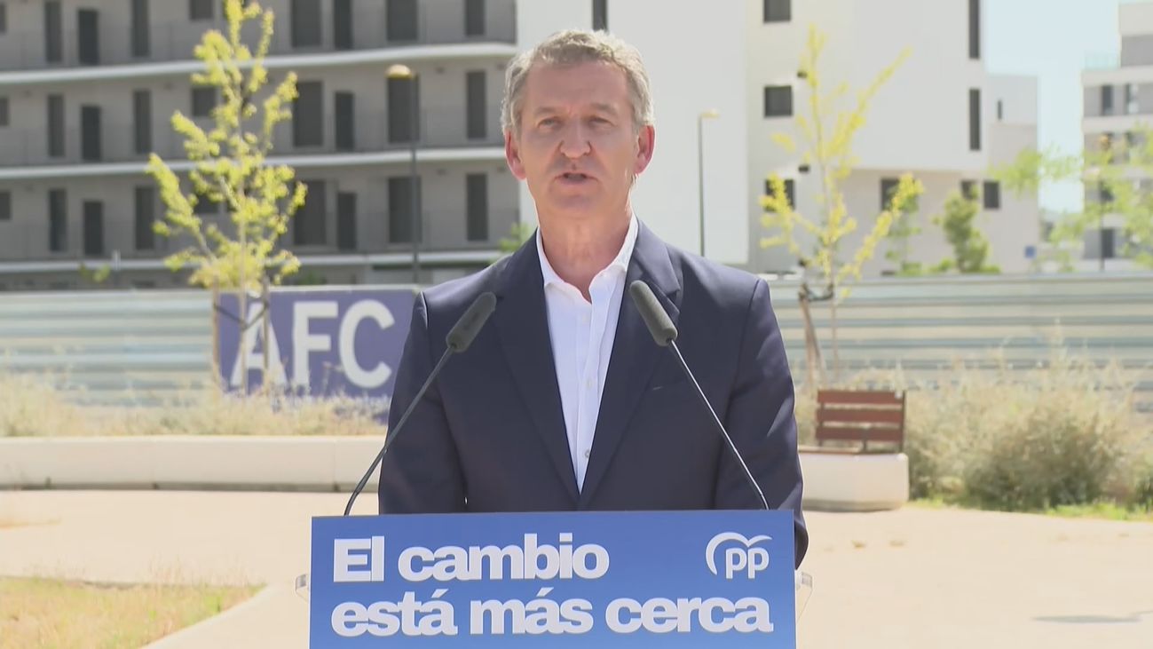 Feijóo reprocha a los socios de Sánchez que sostengan al Gobierno "más sucio" de la democracia española