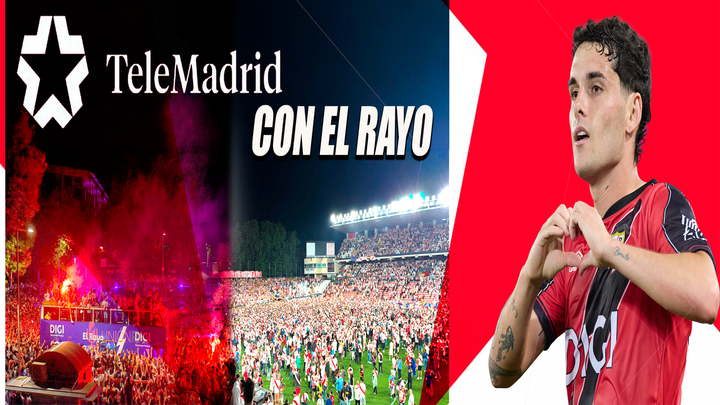 Telemadrid se vuelca con el Rayo Vallecano en una final histórica