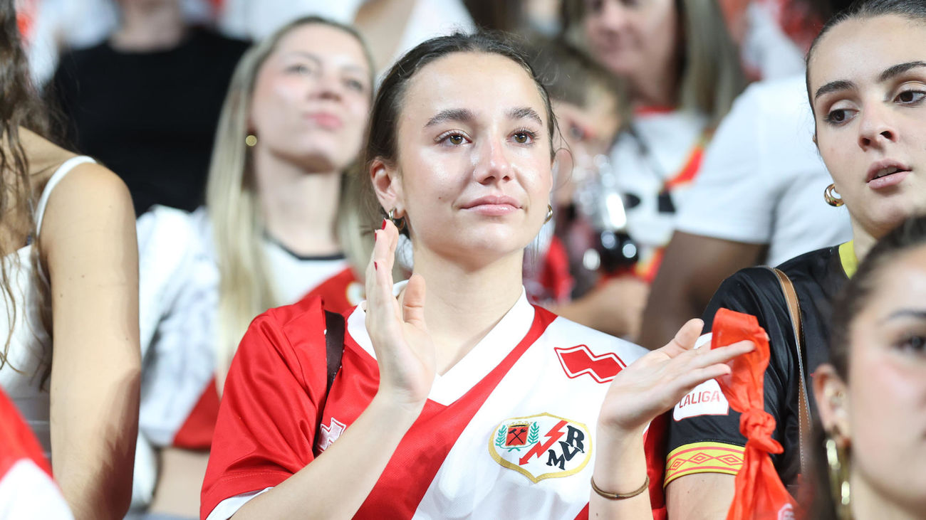 Aficionada del Rayo Vallecano