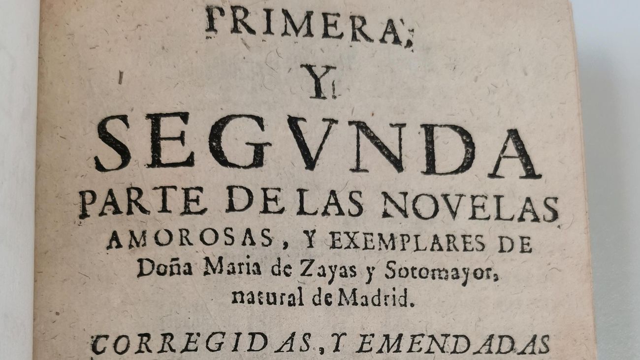 Edición de las Novelas amorosas y exemplares de María de Zayas