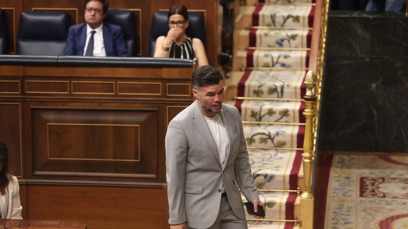 Rufián avisa de que si hay financiación ilegal del PSOE pedirán elecciones