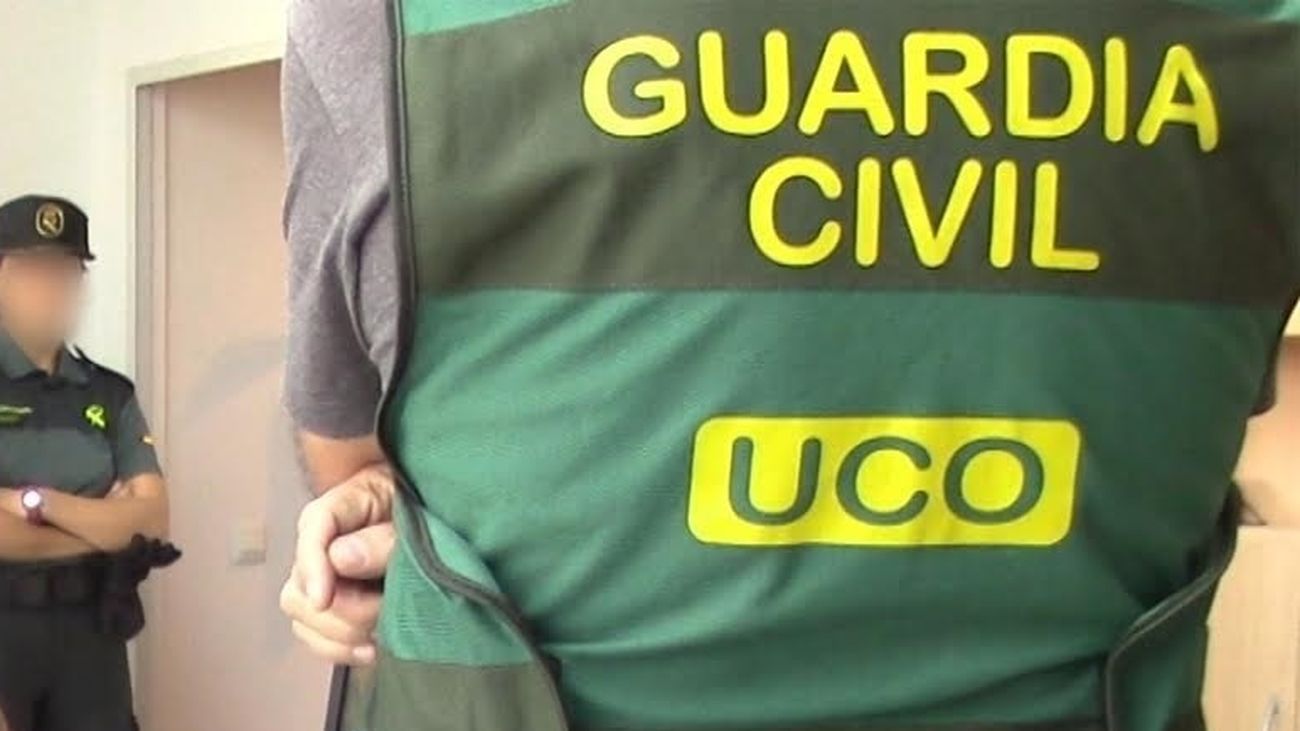 Miembros de la UCO durante una intervención de esta unidad de la Guardia Civil
