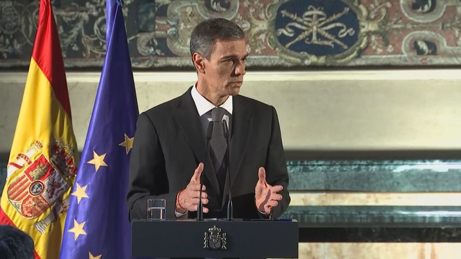 Sánchez, sobre el registro de la UCO en Ferraz: "No quiero minusvalorar la gravedad de la investigación. Total colaboración con la justicia"