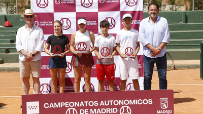 Brianna Ioana Ciocan y César Rodríguez, campeones infantiles de Madrid de tenis