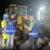 Muere un trabajador en el túnel de la C-5  tras golpearse con una retroexcavadora