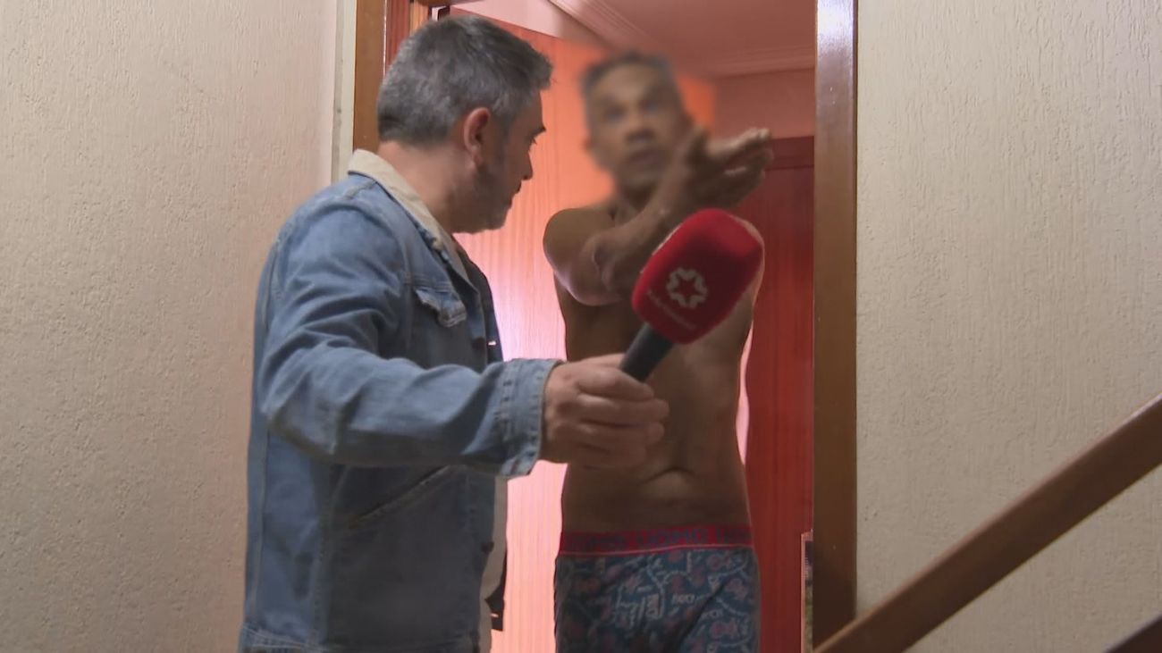 Violenta agresión de un presunto inquiokupa  a un cámara de Telemadrid en Carabanchel