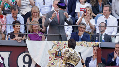 El Rey, en la tradicional Corrida de la Prensa