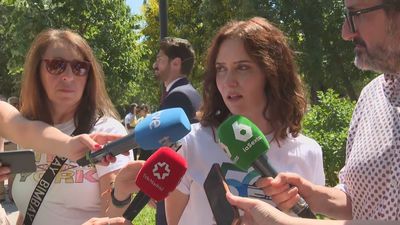 Ayuso tilda de "gravísimo" que el Gobierno ponga "en tela de juicio" a jueces y Almeida pide elecciones