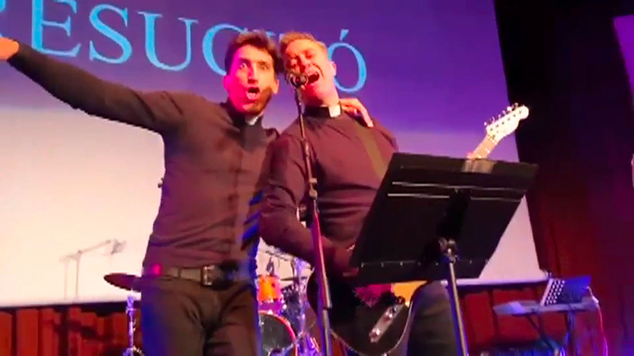 La Voz del desierto, el grupo de curas rockeros madrileños, que actuará en la fiesta del Papa