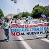 Miles de personas vuelven a recorrer Madrid en defensa de la Sanidad Pública frente al "desmantelamiento" del PP