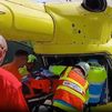 En estado grave un motorista tras salirse de la vía y caer 15 metros en la M-501, en Navas del Rey