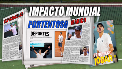 El impacto de Rafa Jódar es mundial