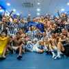 Así celebra el Leganés la permanencia
