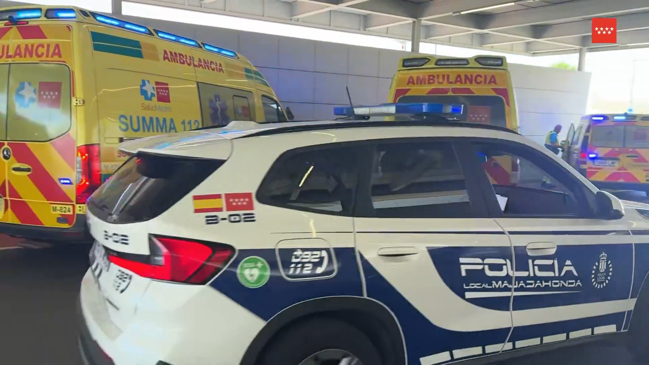 En estado crítico un trabajador al caer 15 metros desde un tejado en Majadahonda