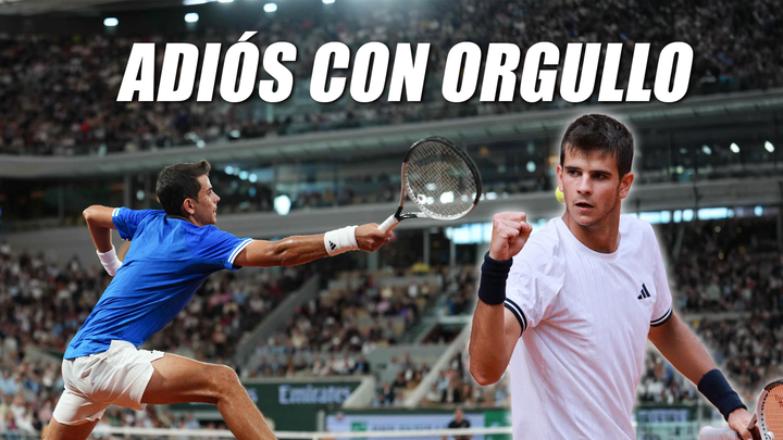 Rafa Jódar pone fin a su idilio con Roland Garros