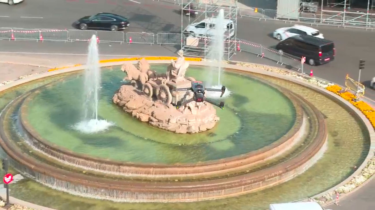 La Policía Municipal utilizará  drones para controlar las aglomeraciones en la visita del Papa