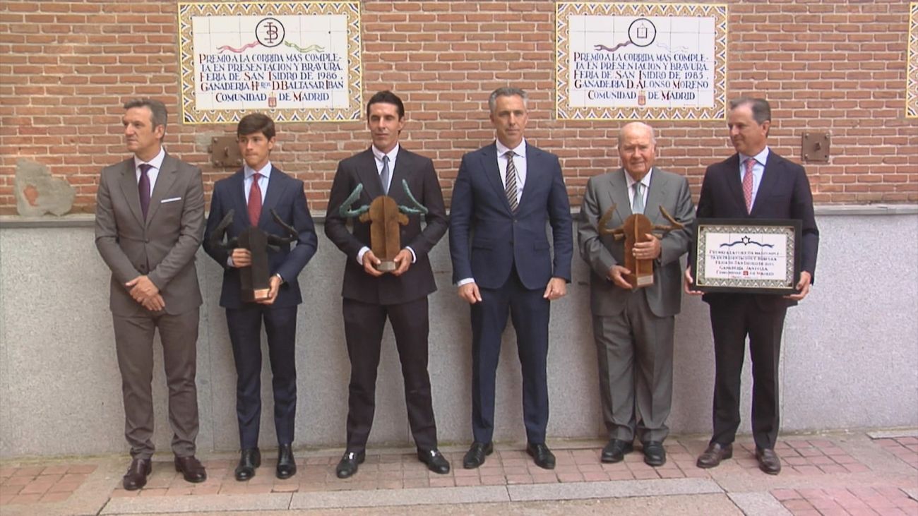 La Comunidad de Madrid reconoce a los triunfadores de San Isidro 2025