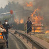 Incendio forestal en Murcia