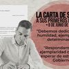Sánchez recibió a su primer Gobierno con una carta en la que pedía "ejemplaridad"