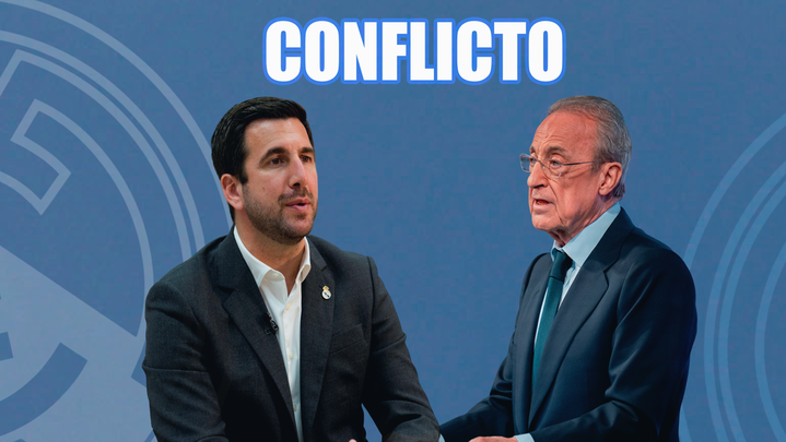 Enrique Riquelme y Florentino Pérez / TELEMADRID