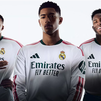 La nueva equipación del Real Madrid, con detalles en verde oscuro y rosa