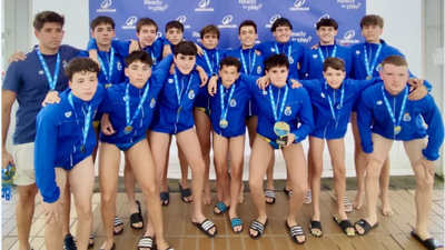 El Real Canoe, campeón de Madrid cadete masculino de waterpolo