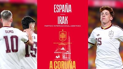 España ante Irak, primer test de cara al Mundial