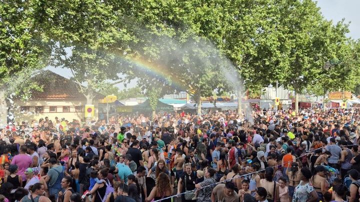 Parla vuelve a mojarse y recordar a quien perdió la vida por pedir agua para el pueblo