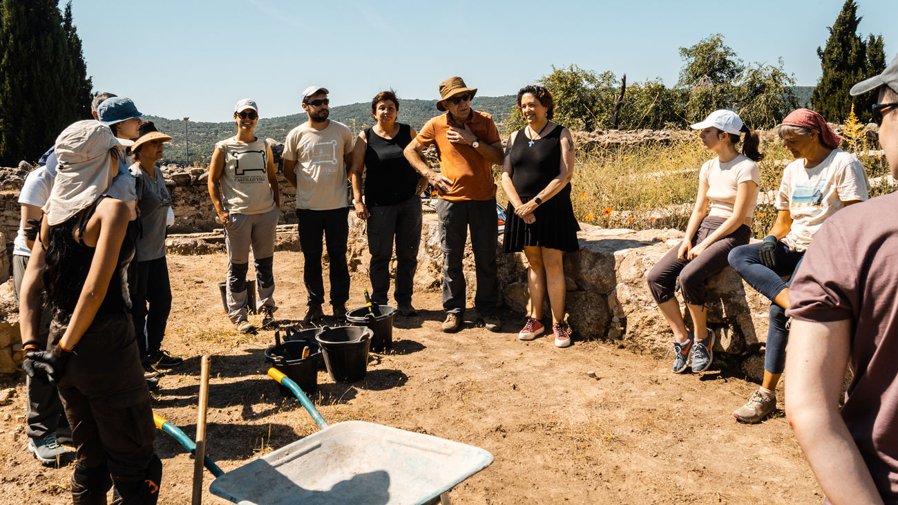 Excavación en el Castillo Viejo
