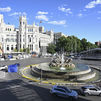 La Plaza de Cibeles, preparada para acoger a un millón de personas en la misa del Papa