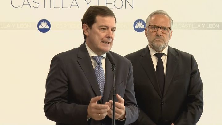 PP y Vox cierran el acuerdo de Gobierno en Castilla y León